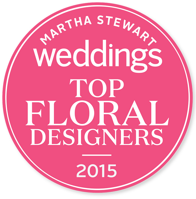 Martha Stewart Weddings Top Floral Designers 2015